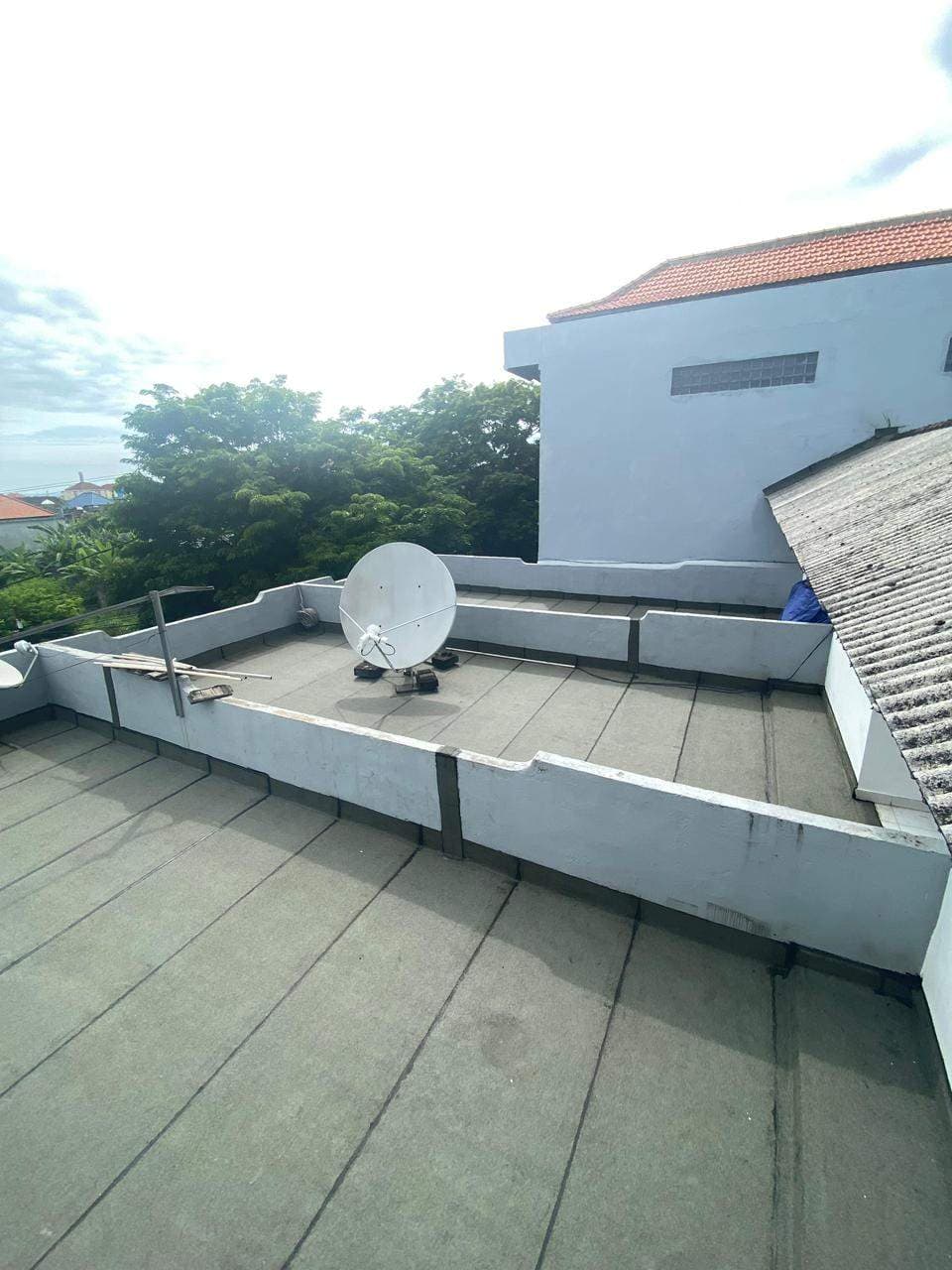 pemasangan waterproofing Membrane bakar gunung agung
