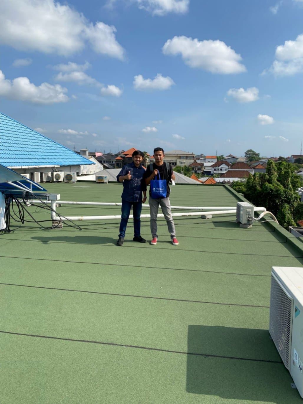 Pemasangan Waterproofing Membrane Bakar Sekolah Highscoop Indonesia - Image 1