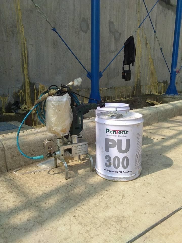 Suntik beton bocor - Image 1